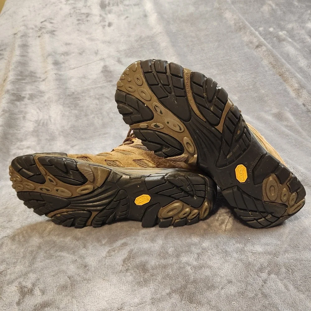 Merrell‎ Boot Mens 12 Brown Moab 3 Mid waterproof Hiking Walking Gorpcore